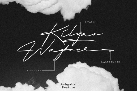 Ashgabat Natural Signature: The Script Font That Makes Your Campaign Feel Human