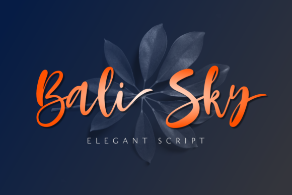 Bali Sky: A Font for Timeless Elegance