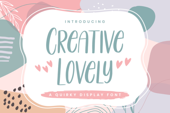 Creative Lovely: A Handwritten Font That Converts