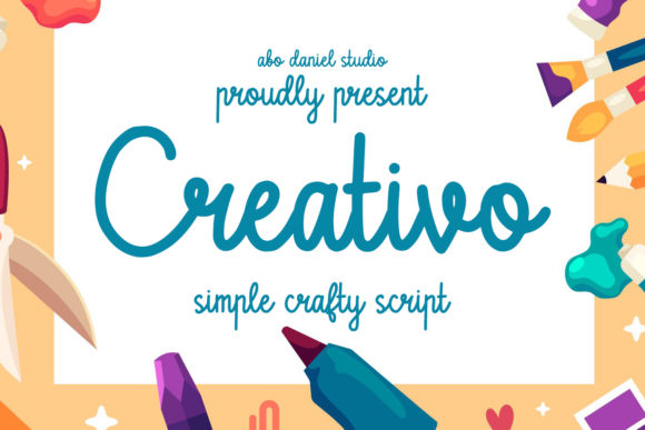 Creativo: A Sweet Handwritten Font for Crafters & Sellers