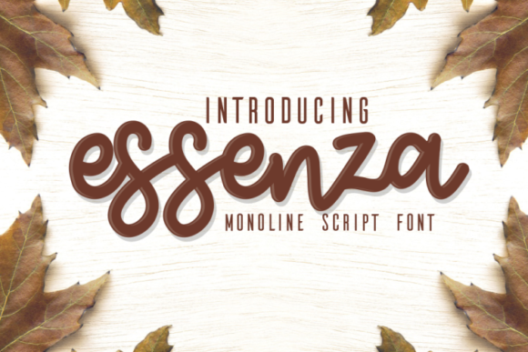 Essenza: A Script Font for Editorial Elegance