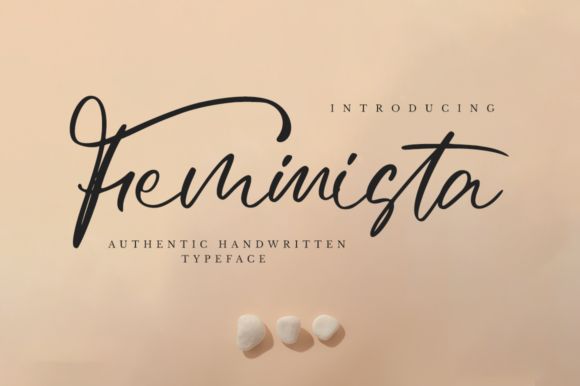 Feminista: A Refined Script Font for Digital Branding