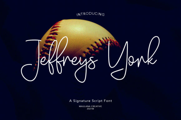 Jeffreys York: A Light, Elegant Script Font for Real Branding Work