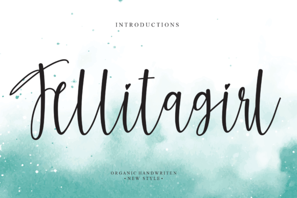 Jellitagirl: A Graceful Script Font for Handmade Brands
