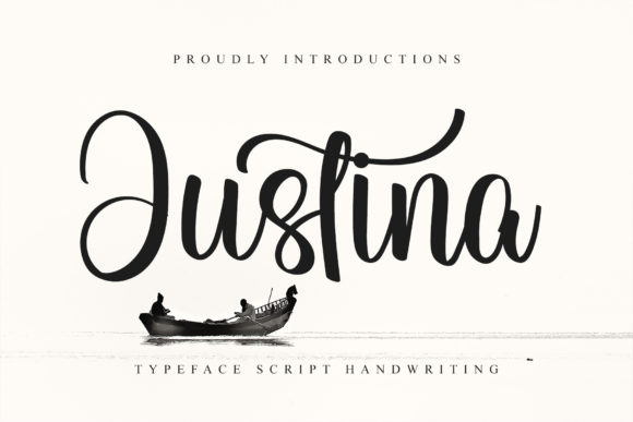 Justina: A Refined Script Font for Handmade Brands