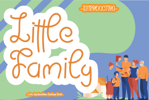 Little Family: A Playful Handwritten Font for Editorial Charm