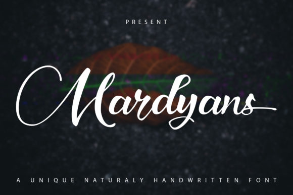 Mardyans: A Romantic Script Font for Scroll-Stopping Brand Content
