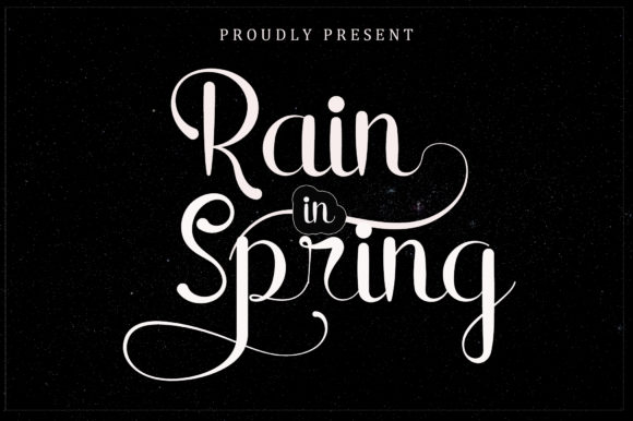 Rain in Spring: A Modern Script Font That Earns Its Place in Real Campaigns