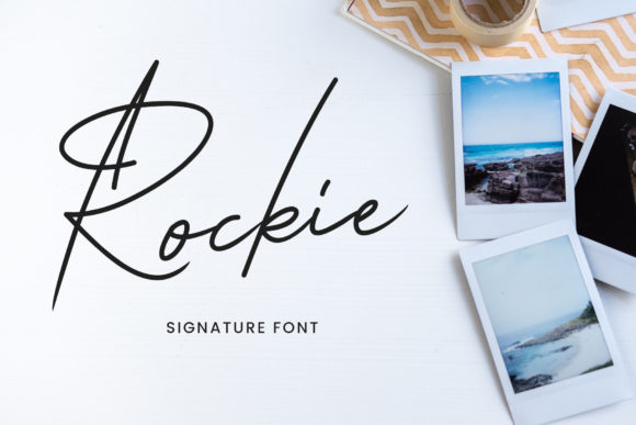Rockie: A Refined Script Font for Editorial Moments