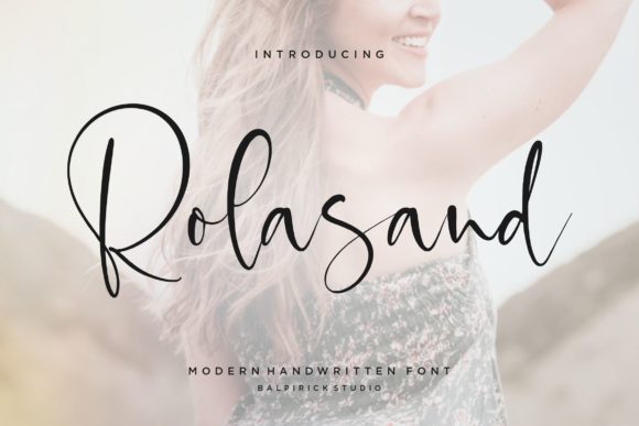 Rolasand: An Elegant Script Font for Thoughtful Branding