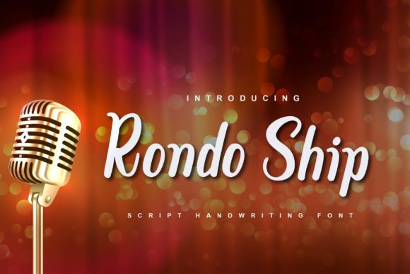 Rondo Ship: A Handwritten Font That Elevates Digital Branding