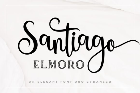 Santiago Elmoro: A Refined Serif + Script Font for Real Branding