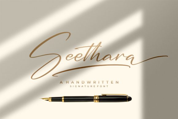 Seethara: A Script Font That Breathes Life Into Your Creations