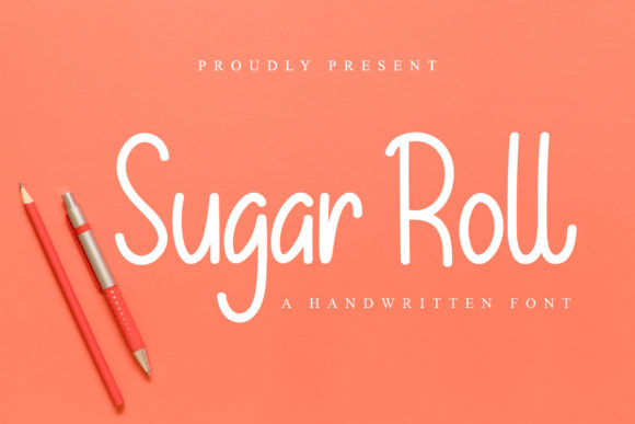 Sugar Roll: A Handwritten Font for Web Design
