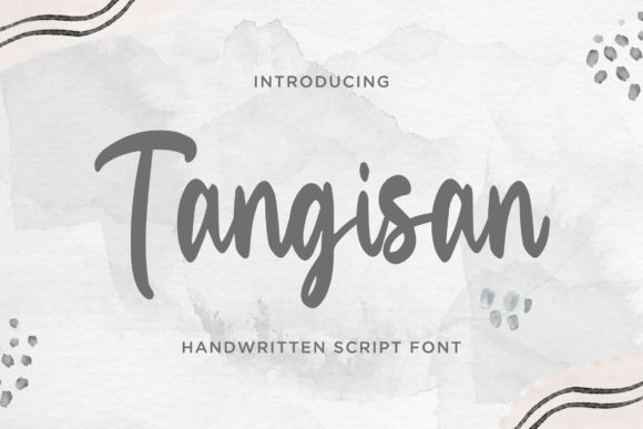 Tangisan: A Sweet Handwritten Font for Handmade Charm