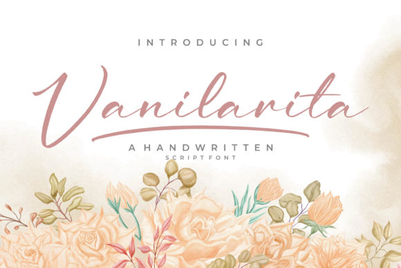 Vanilarita: A Script Font for Campaigns That Speak with Elegance